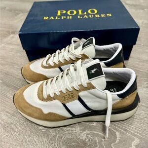 Polo Ralph Lauren Train 89 Leather & Oxford sneaker